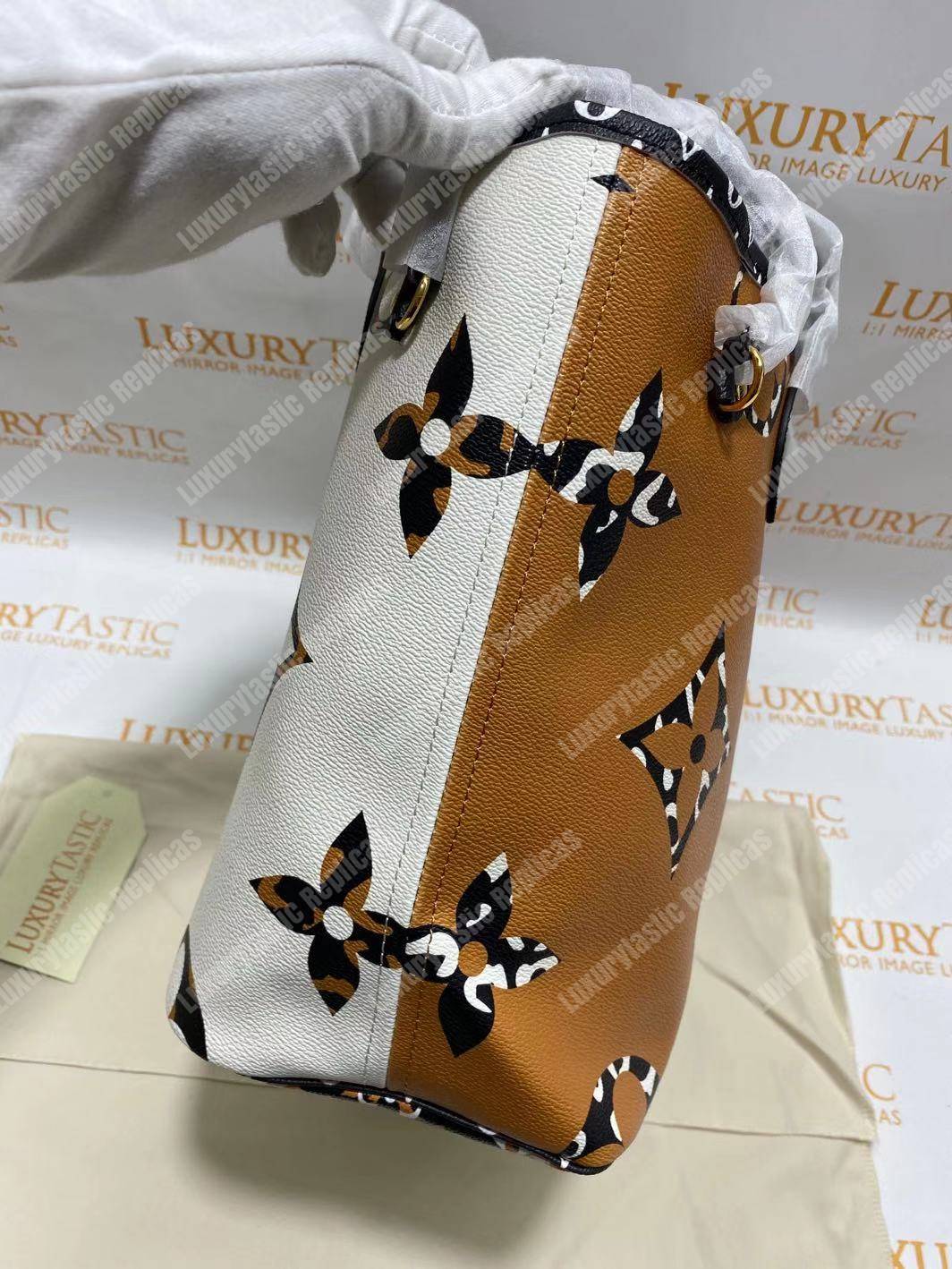 LV Neverfull MM Totes Monogram Ivoire