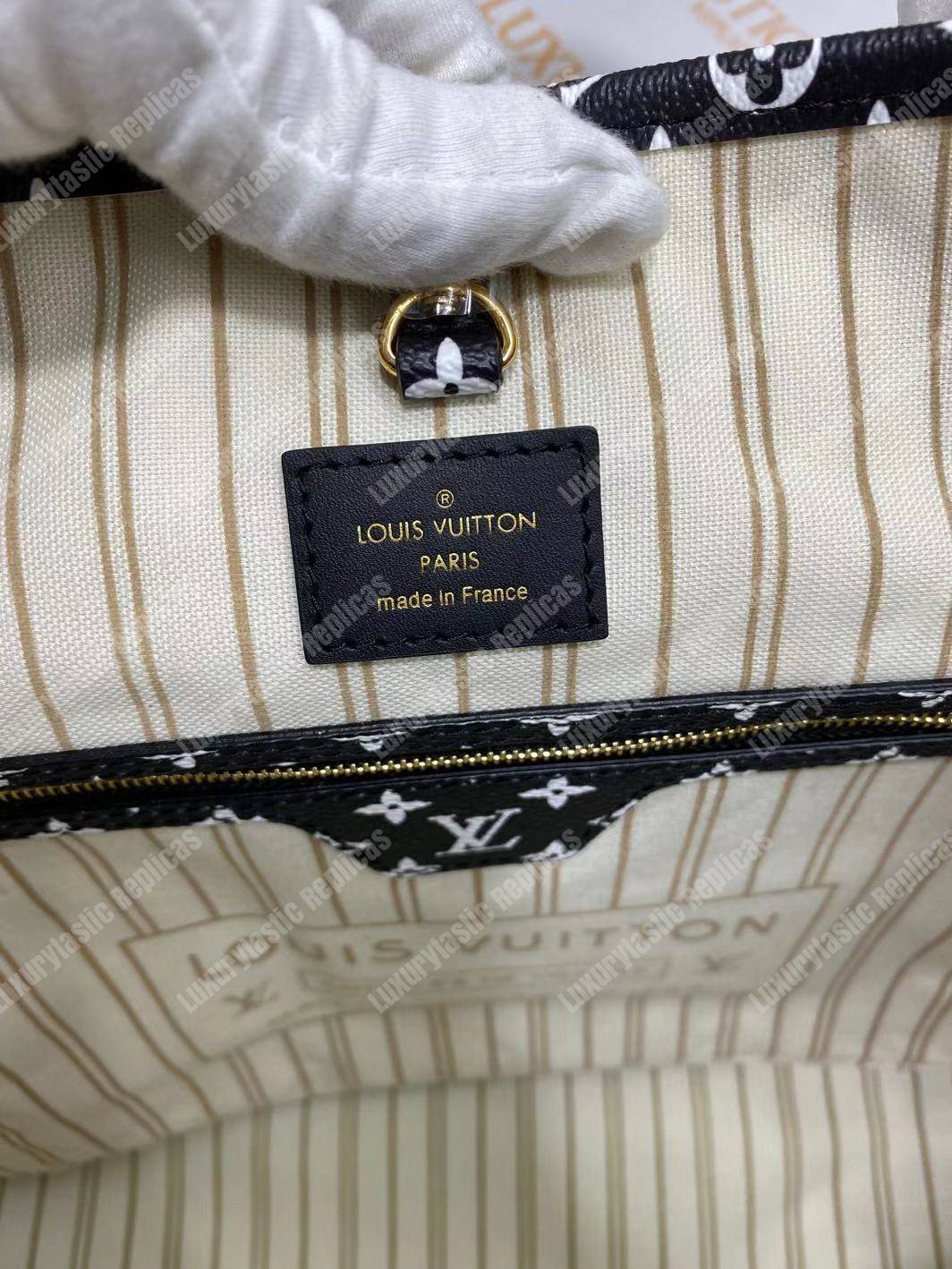 LV Neverfull MM Totes Monogram Ivoire