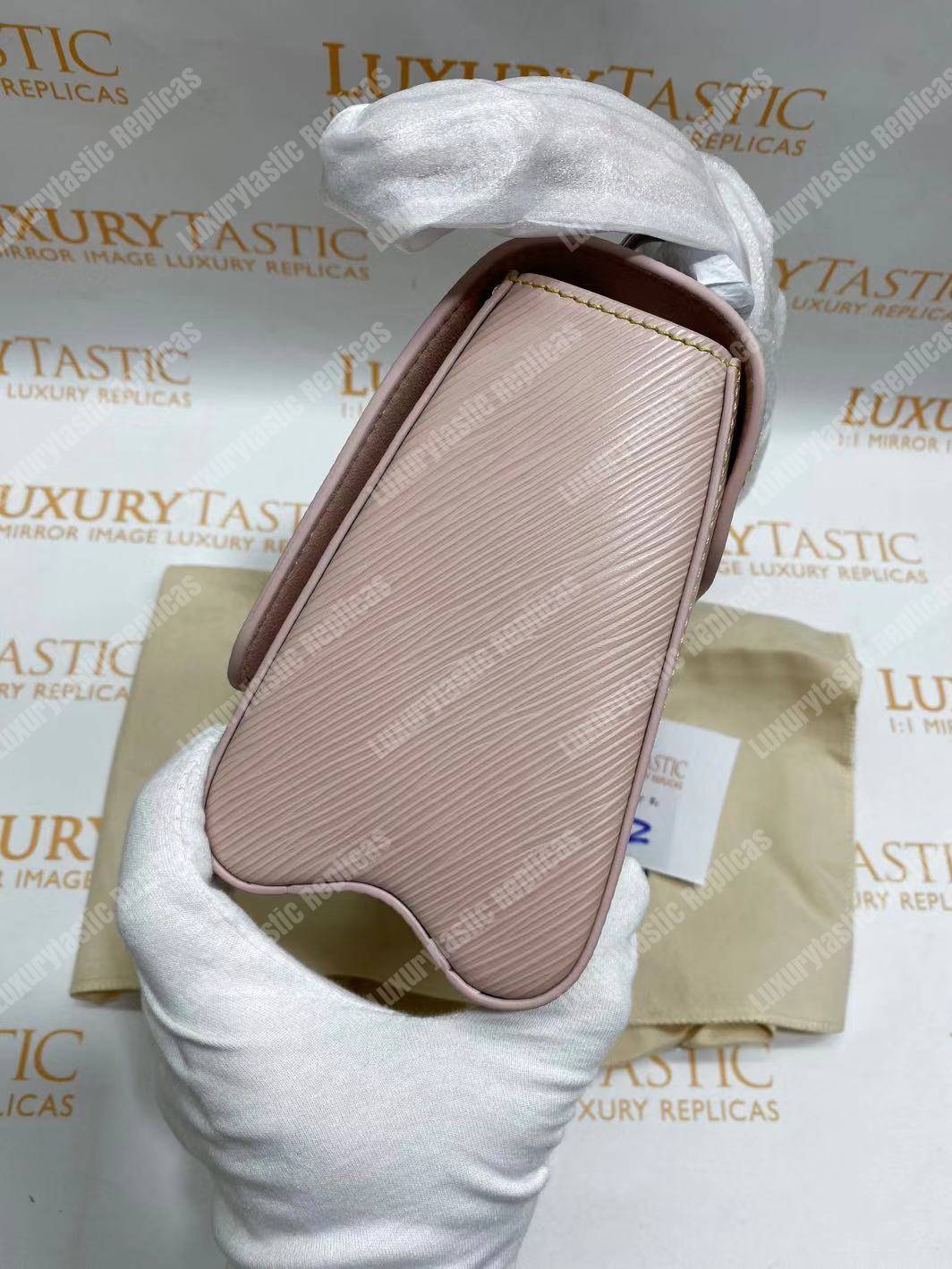 LV Twist MM Epi Leather Rose