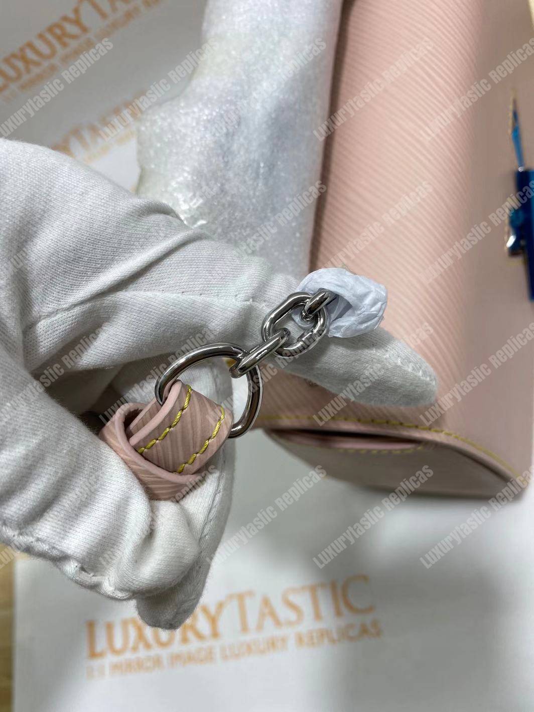 LV Twist MM Epi Leather Rose