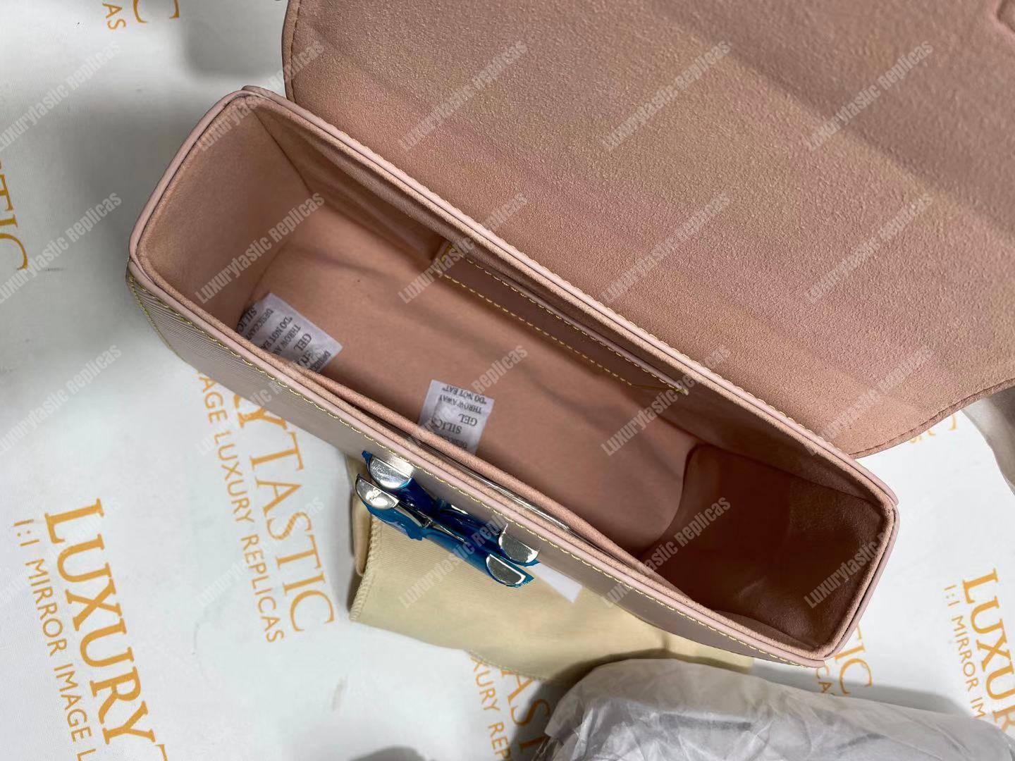 LV Twist MM Epi Leather Rose