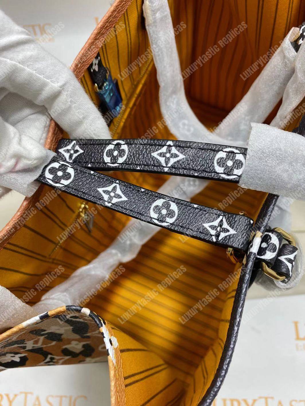 LV Onthego Monogram Black/White GM