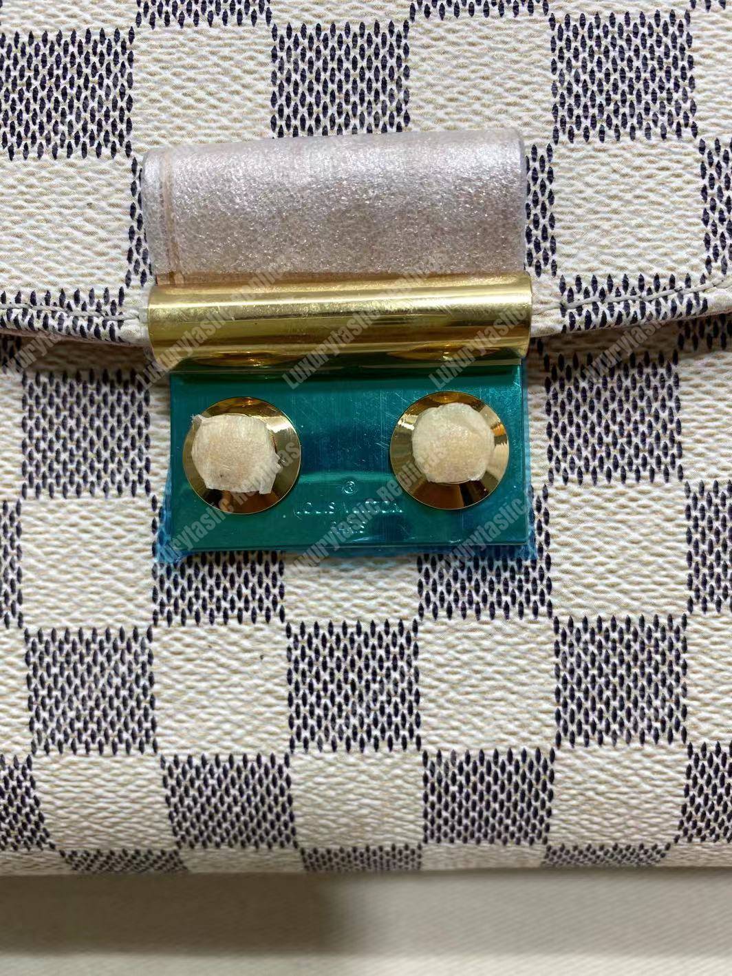 LV Croisette Damier Azur Canvas