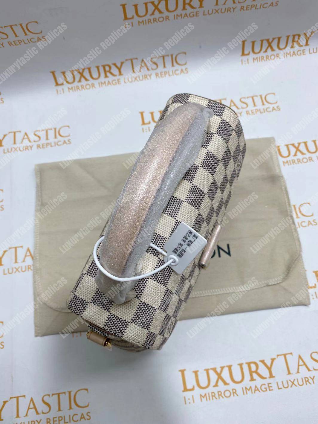 LV Croisette Damier Azur Canvas