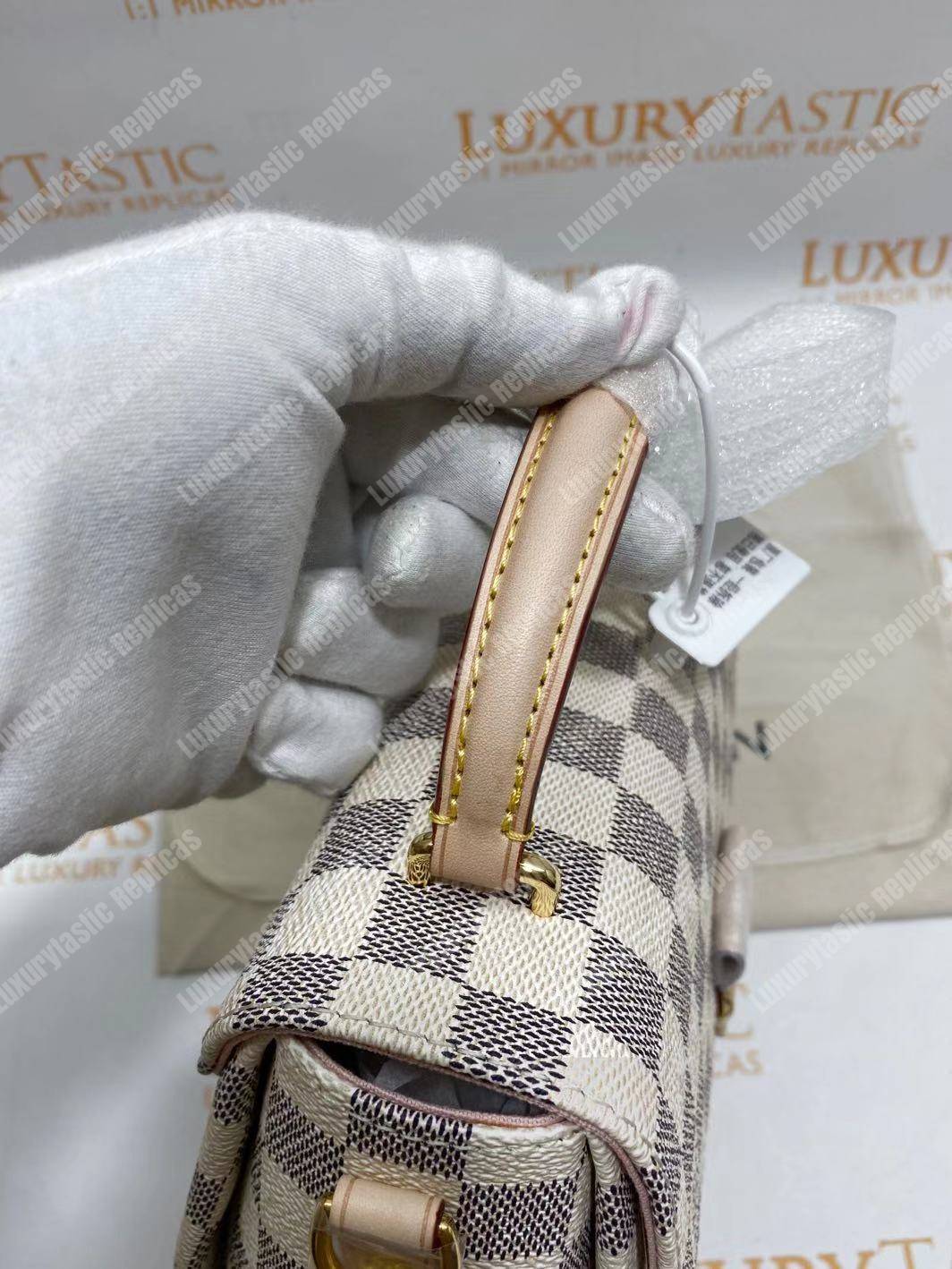 LV Croisette Damier Azur Canvas