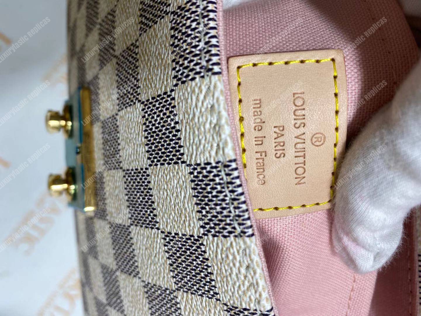 LV Croisette Damier Azur Canvas