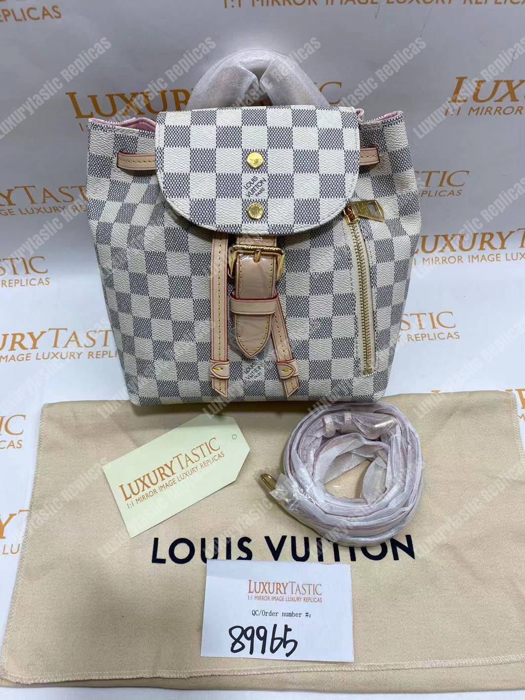 LV Sperone BB Damier Azur Canvas