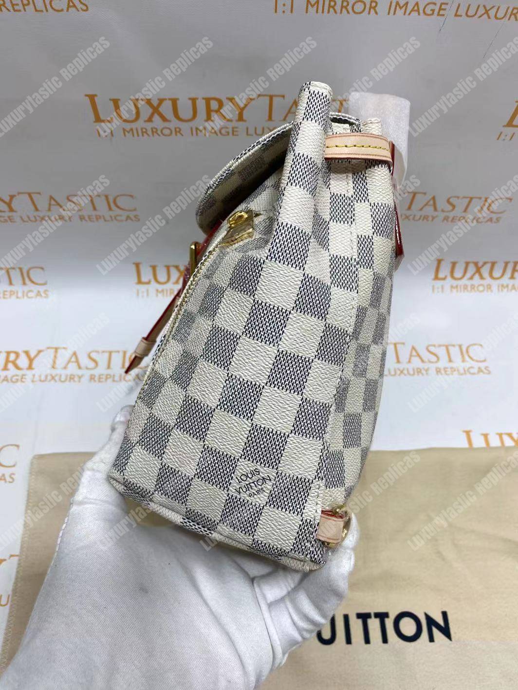 LV Sperone BB Damier Azur Canvas