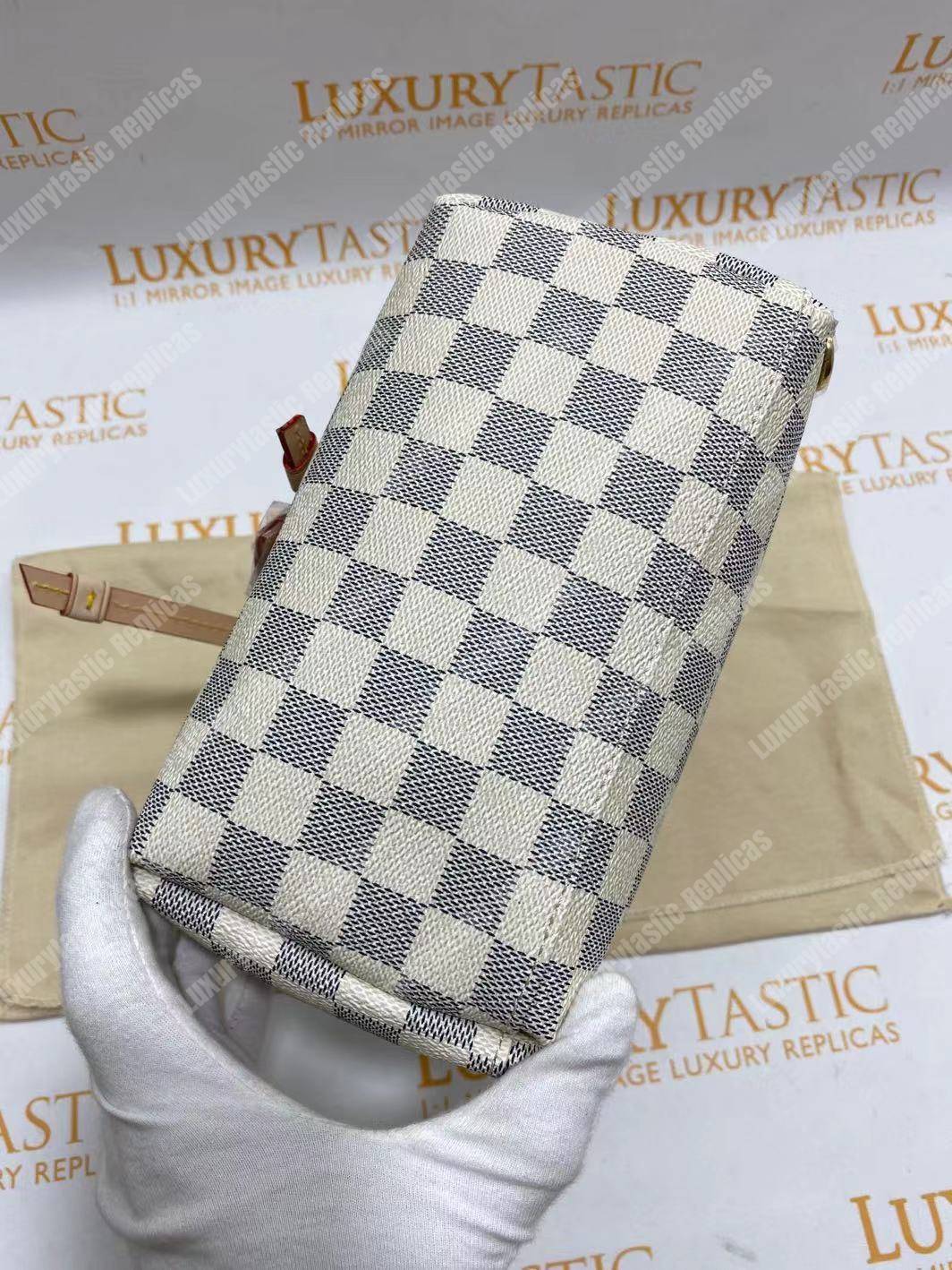LV Sperone BB Damier Azur Canvas