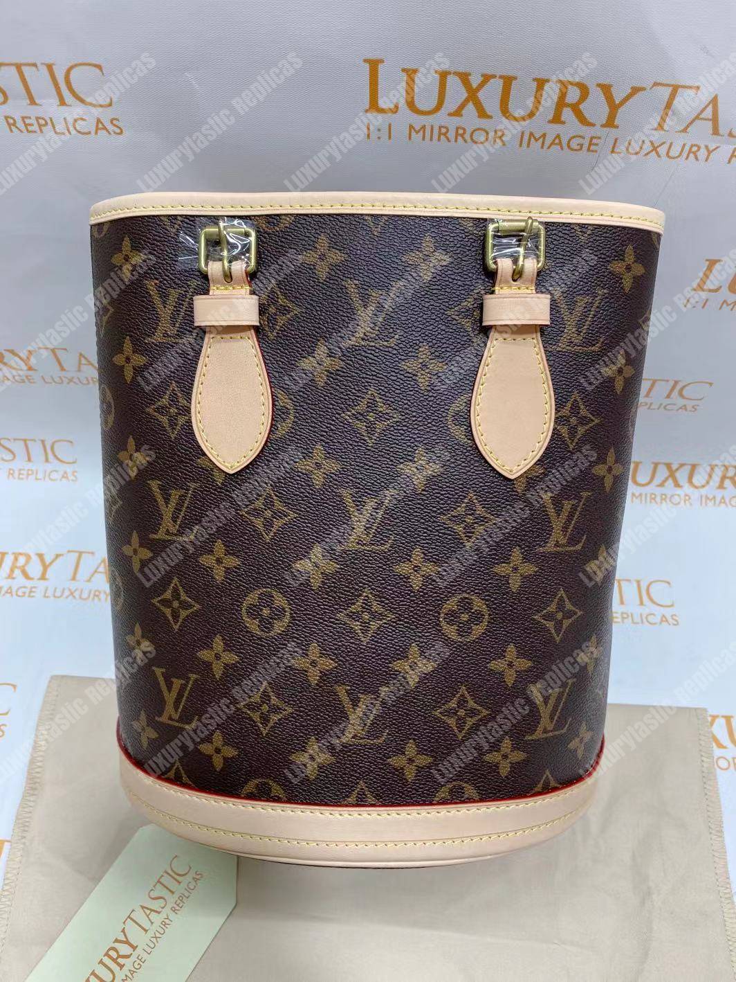 LV Petit Bucket Monogram Canvas