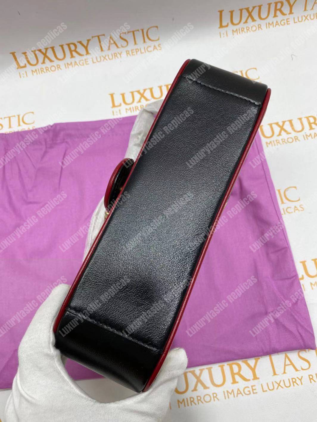 G*u*i gg marmont small shoulder bag beige black