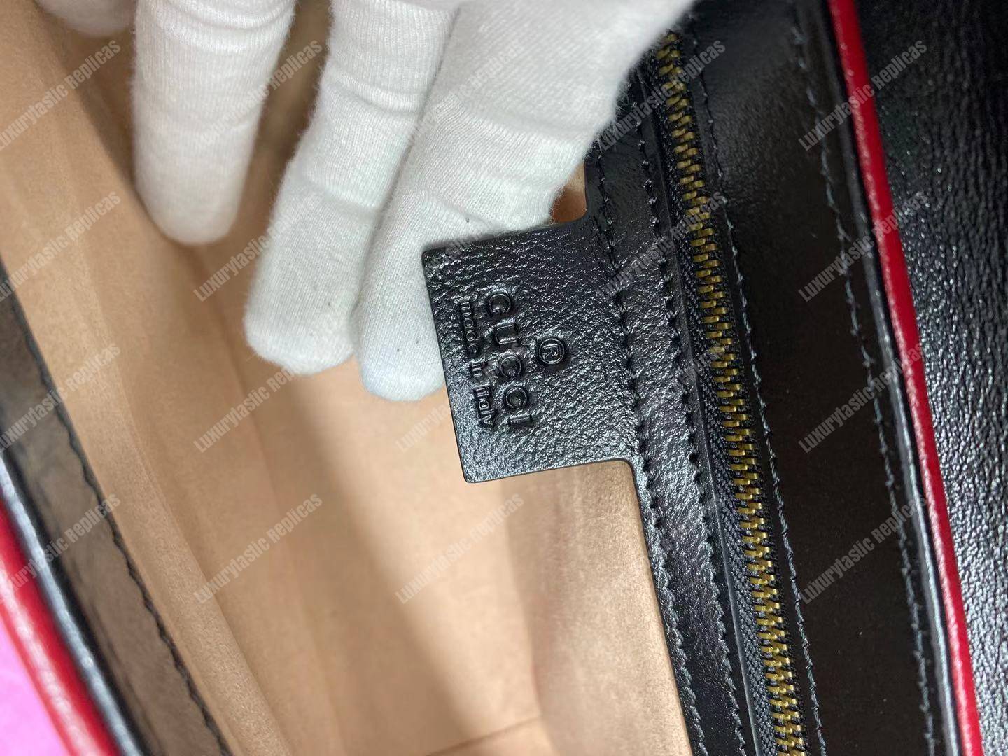 G*u*i gg marmont small shoulder bag beige black