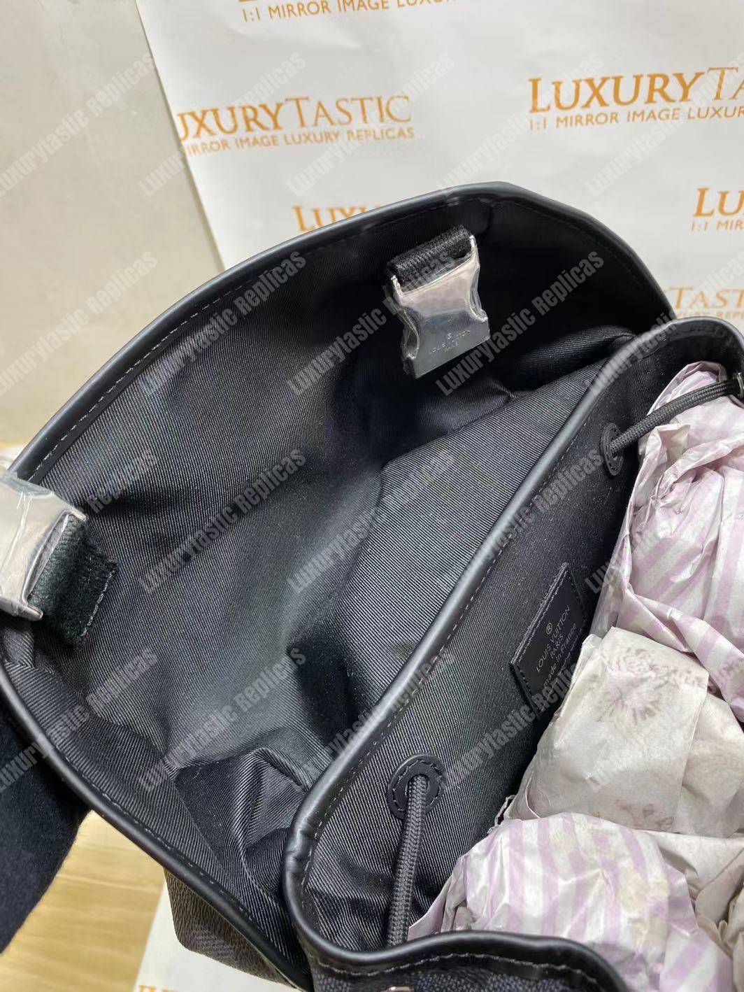 LV Zack Backpack Damier Graphite Canvas