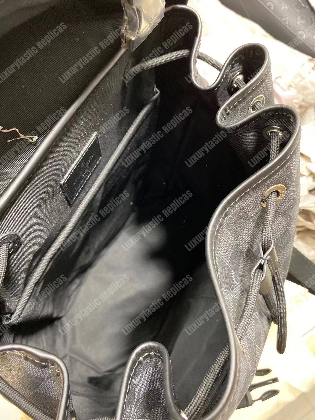 LV Zack Backpack Damier Graphite Canvas