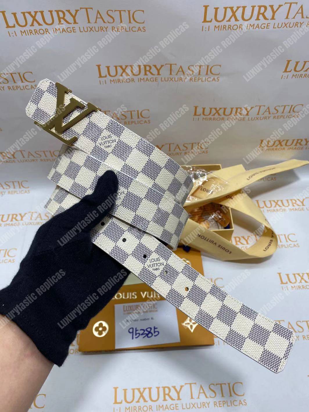 LV Initiales 40MM Damier Azur