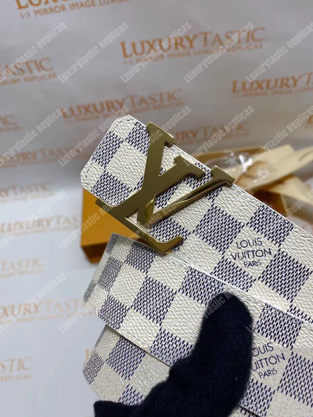 LV Initiales 40MM Damier Azur