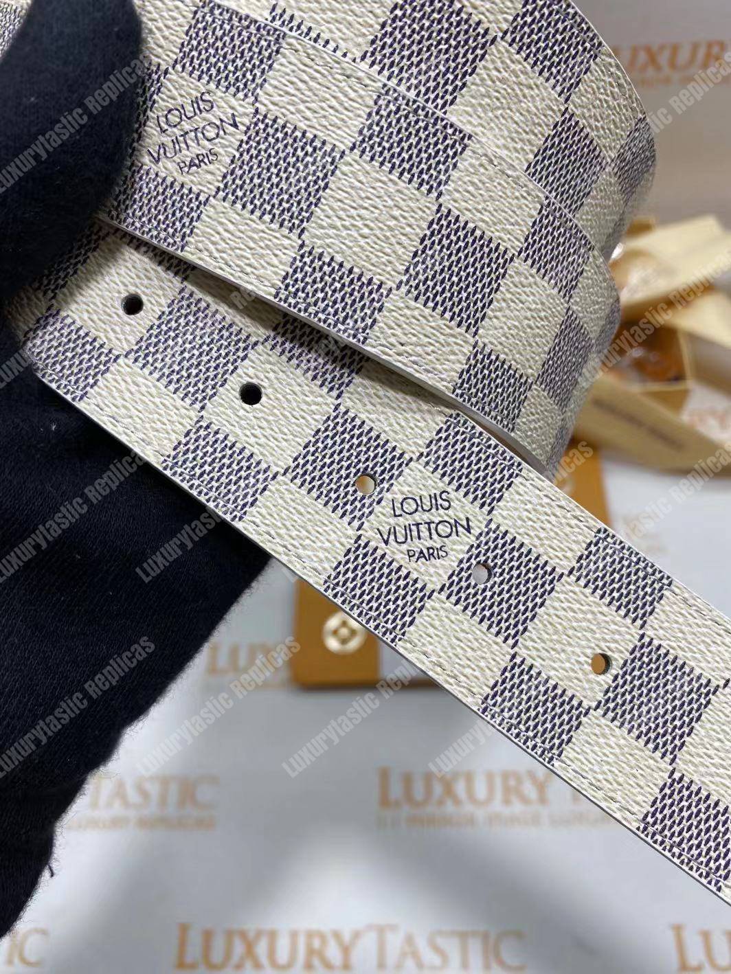 LV Initiales 40MM Damier Azur