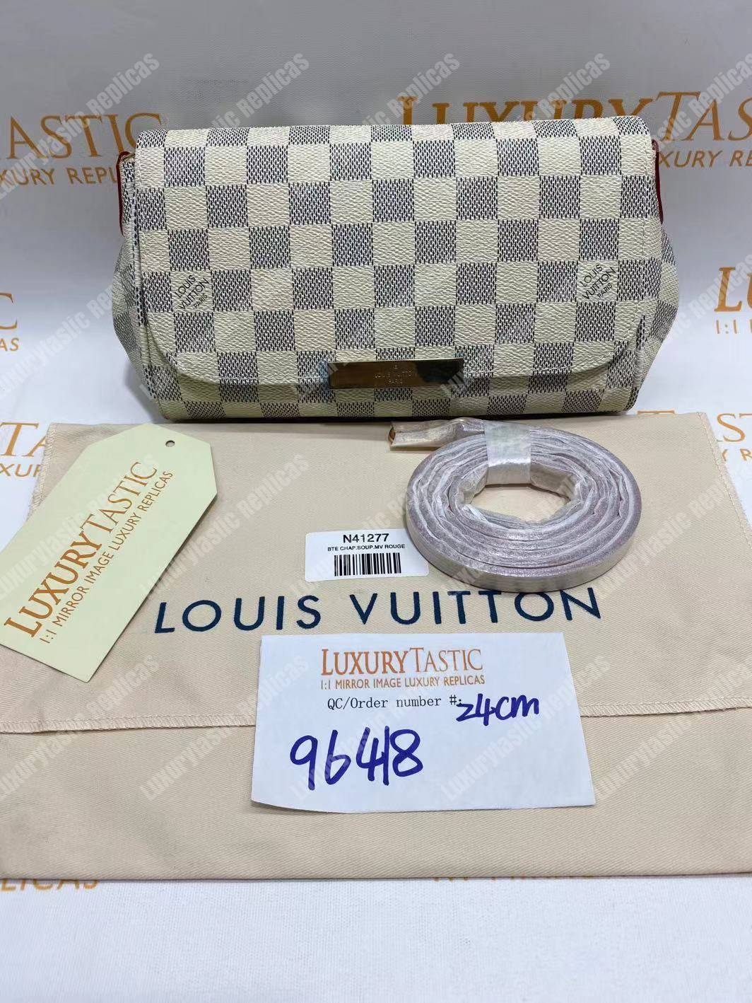 LV Favorite PM Damier Azur