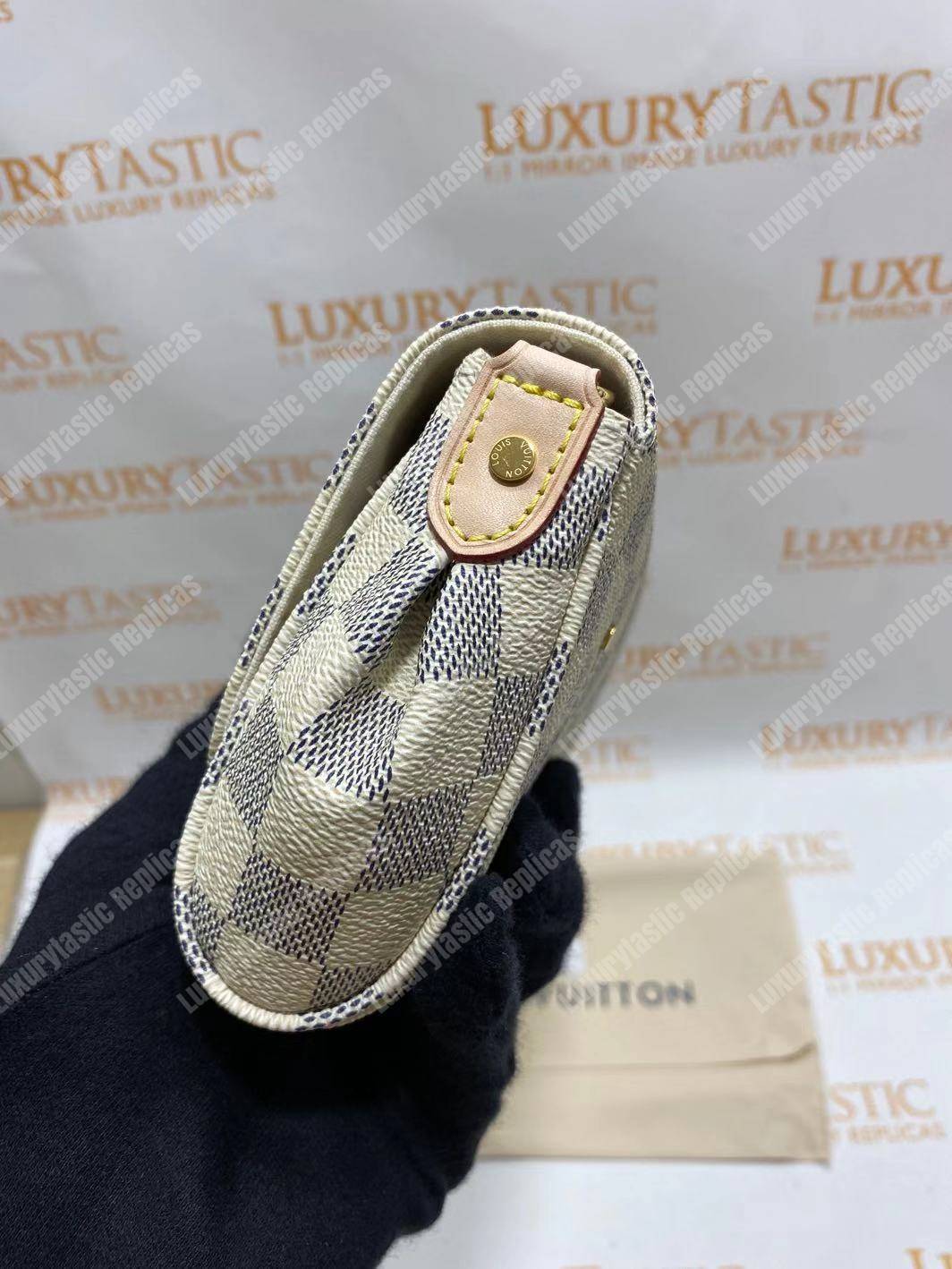 LV Favorite PM Damier Azur