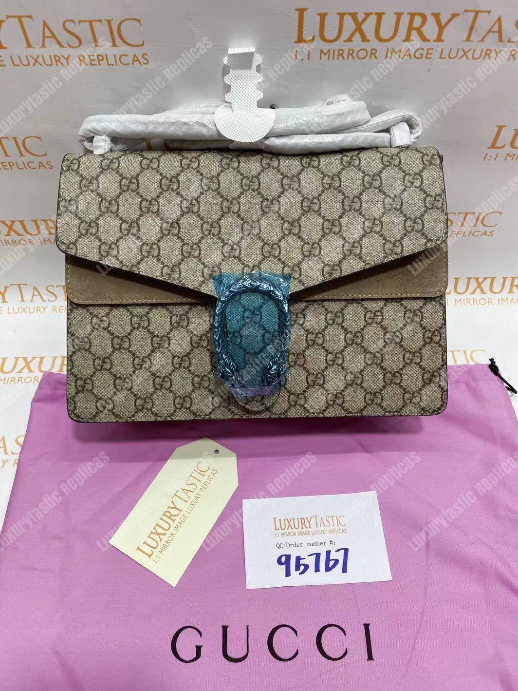 G*u*i dionysus gg sup*e shoulder bag brown