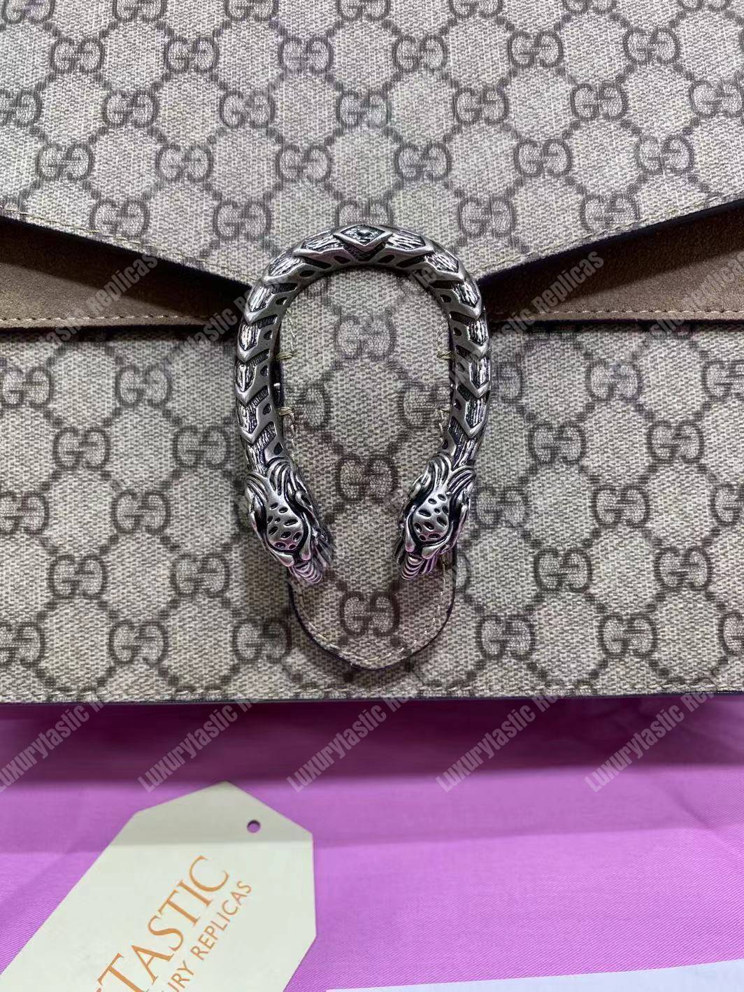 G*u*i dionysus gg sup*e shoulder bag brown