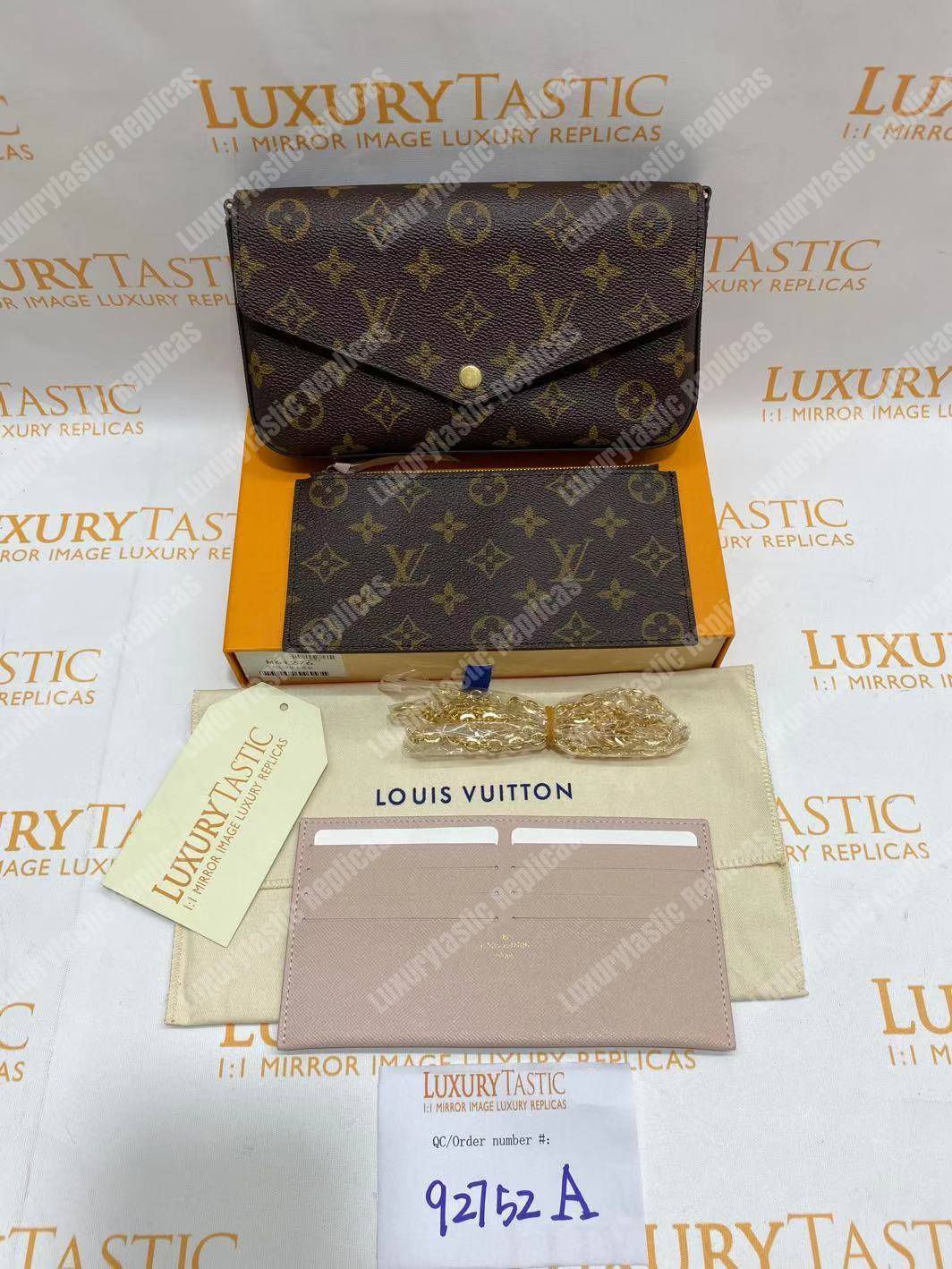 LV Pochette Felicie Monogram