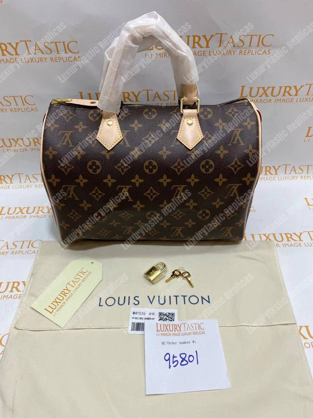 LV Speedy 30 Monogram Canvas