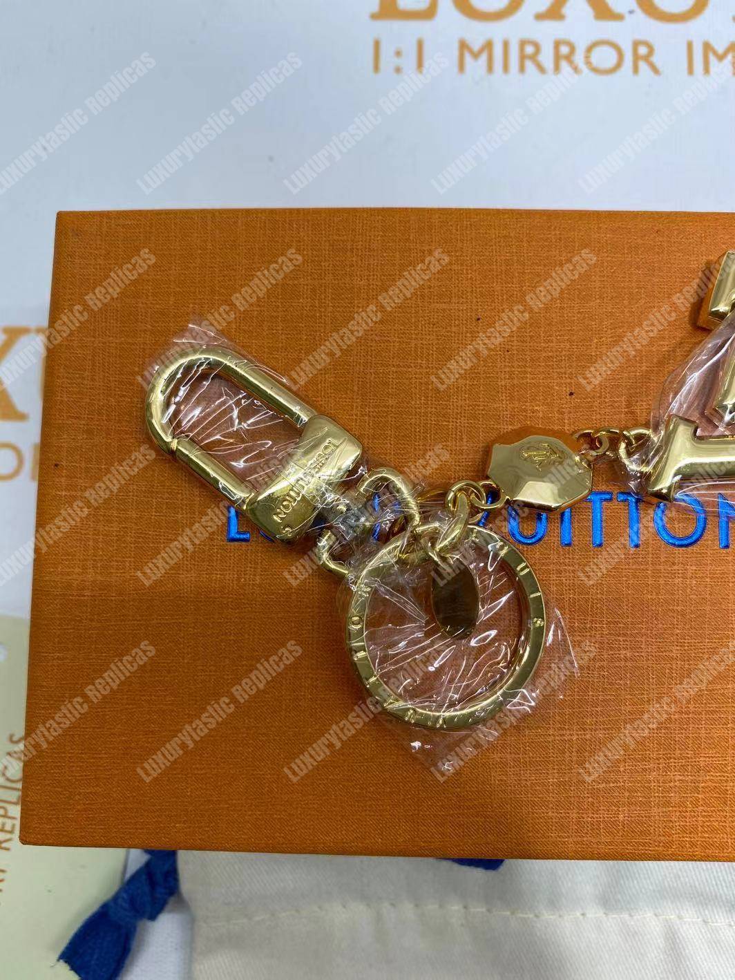 LV Facettes Bag Charm & Key Holder