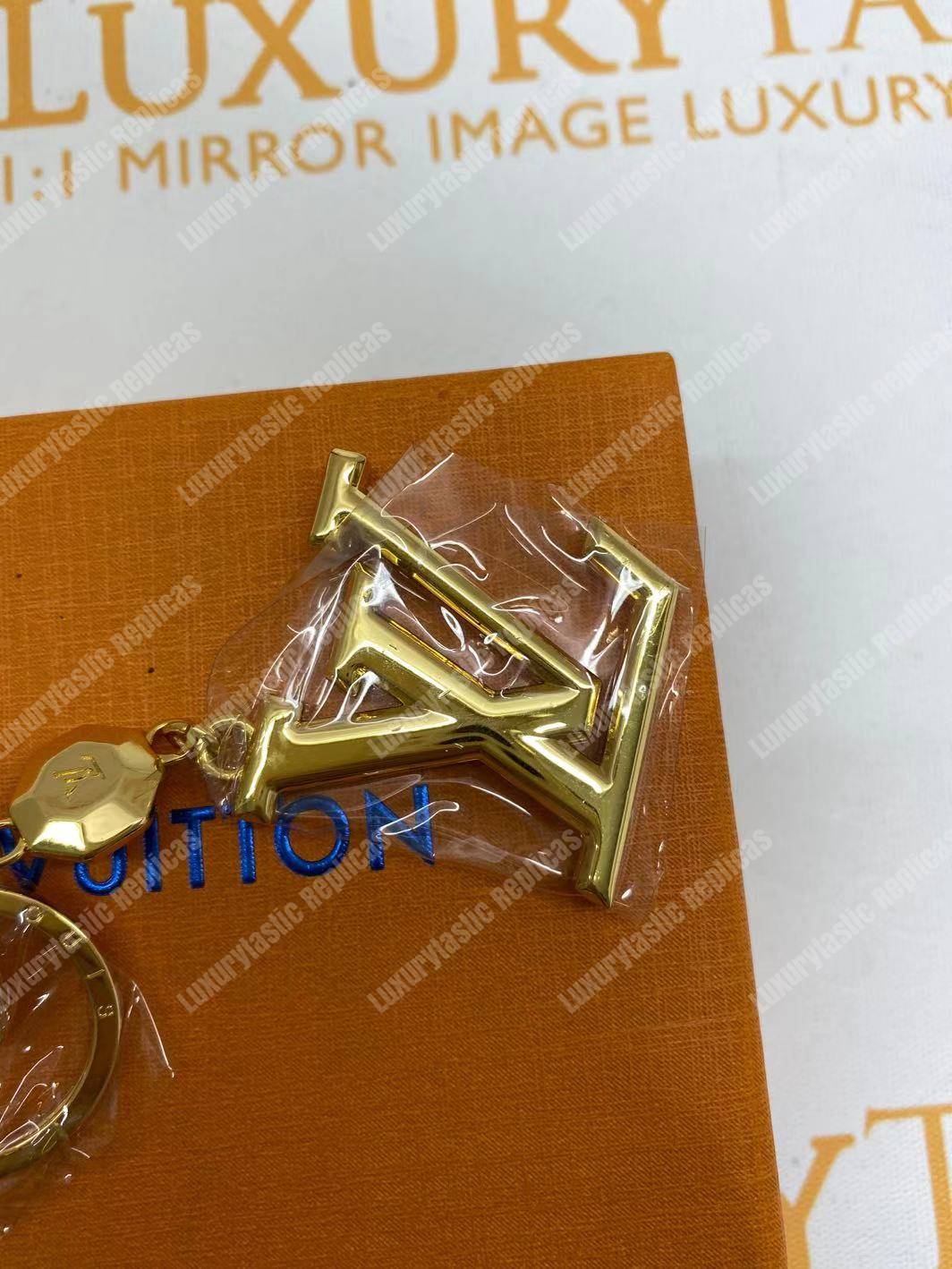 LV Facettes Bag Charm & Key Holder