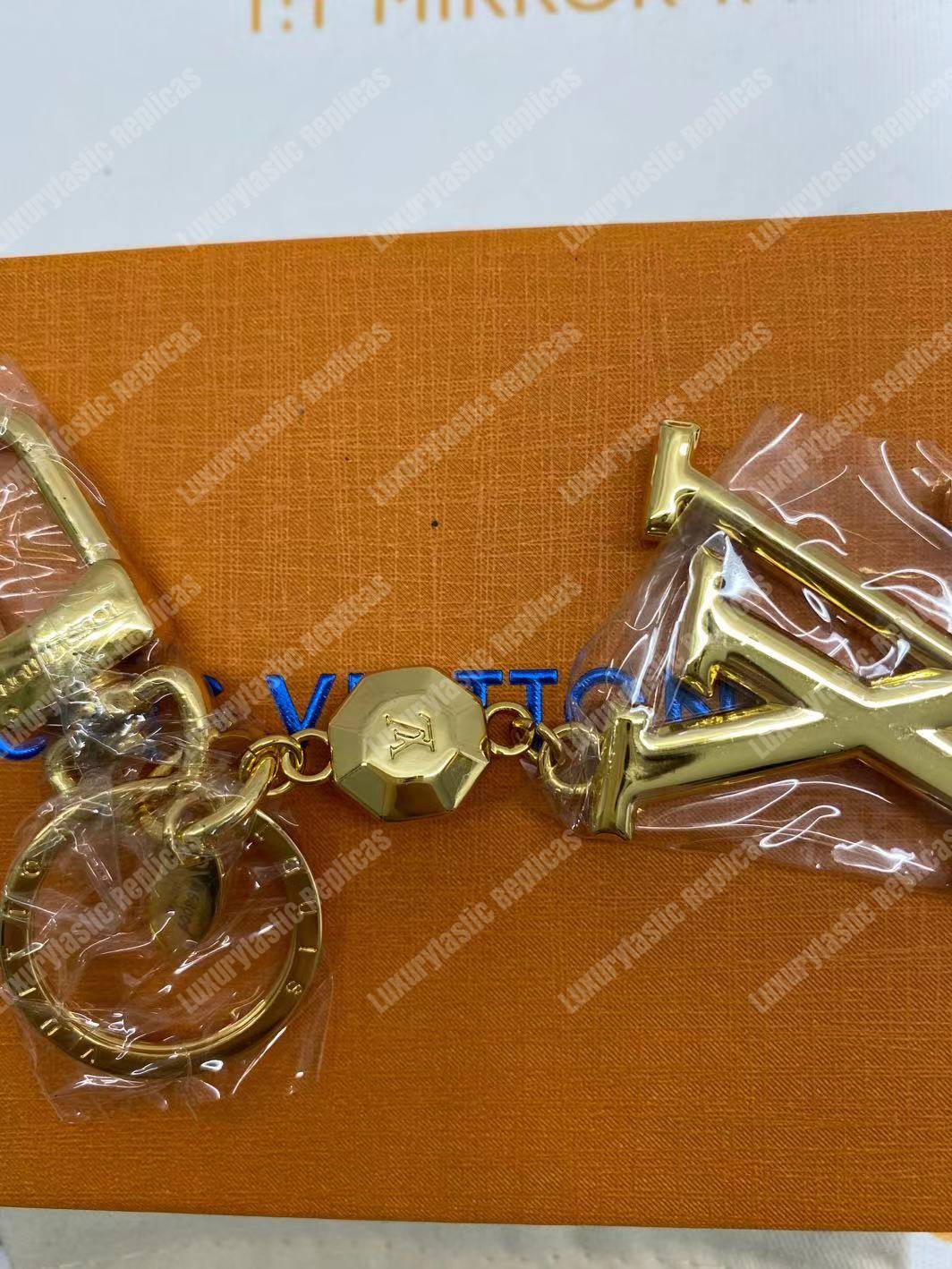 LV Facettes Bag Charm & Key Holder