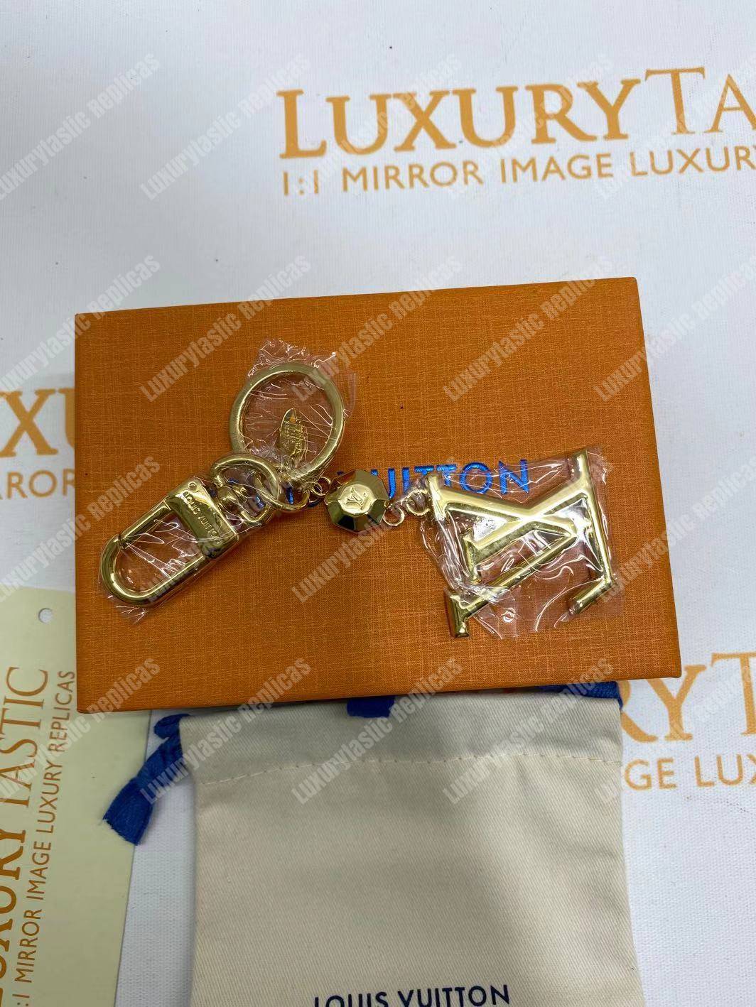 LV Facettes Bag Charm & Key Holder