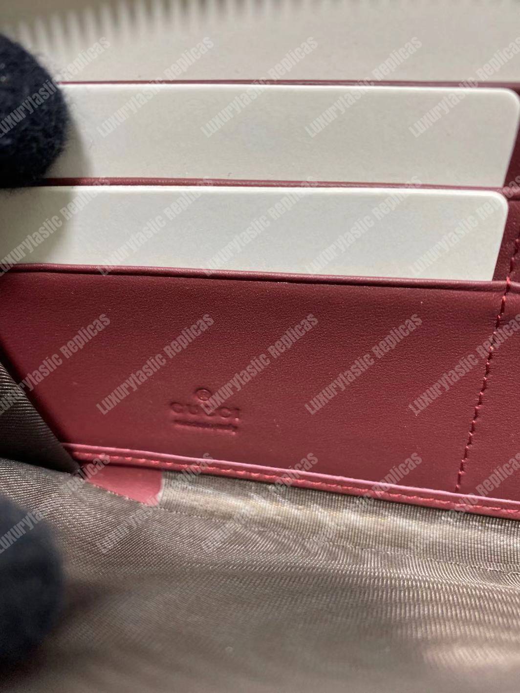 G*u*i gg blooms sup*e zip around wallet antique pink