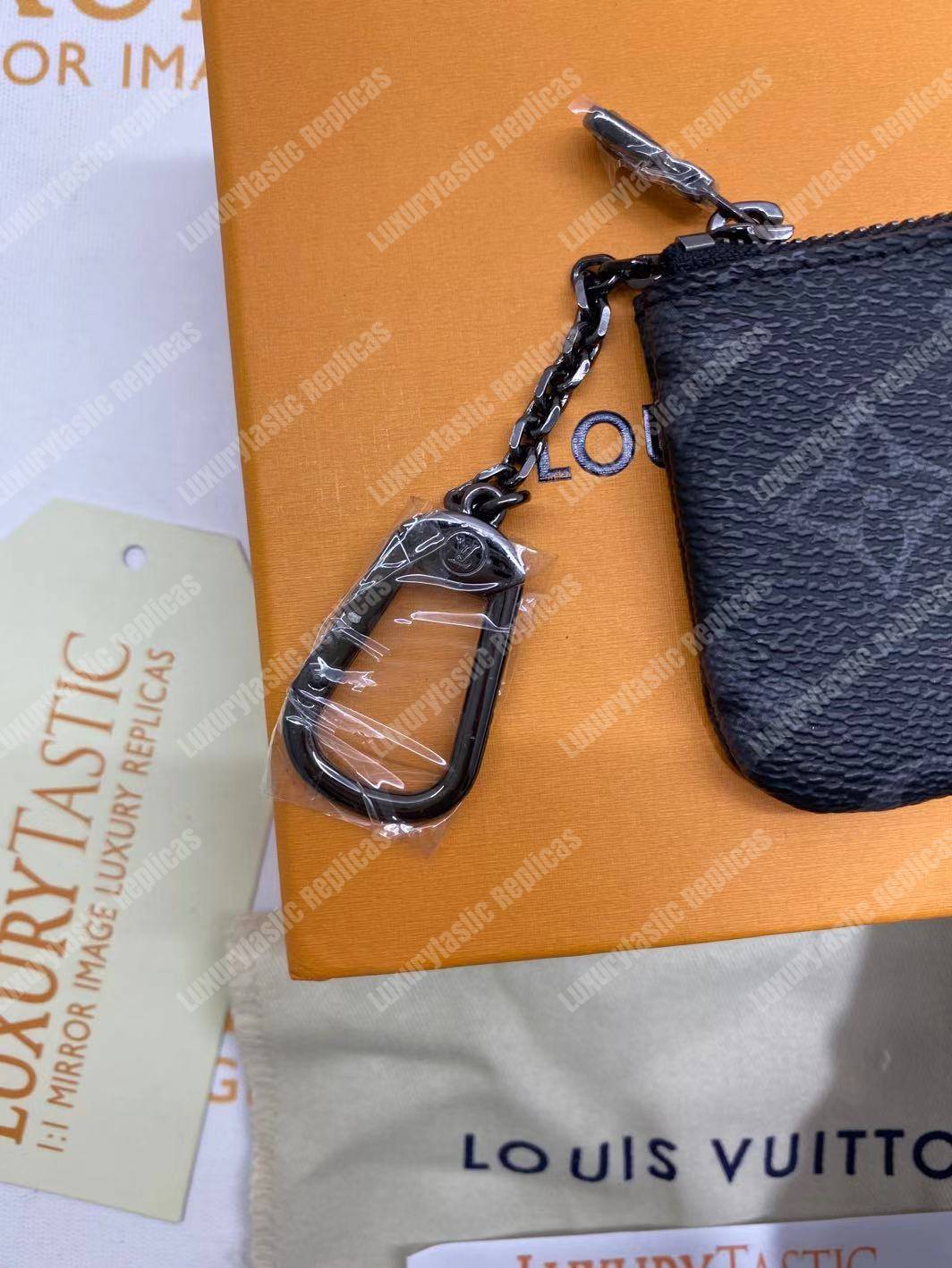 LV Key Pouch Monogram Eclipse