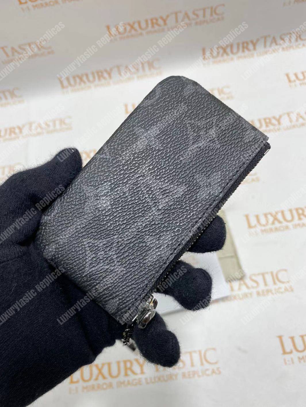 LV Key Pouch Monogram Eclipse
