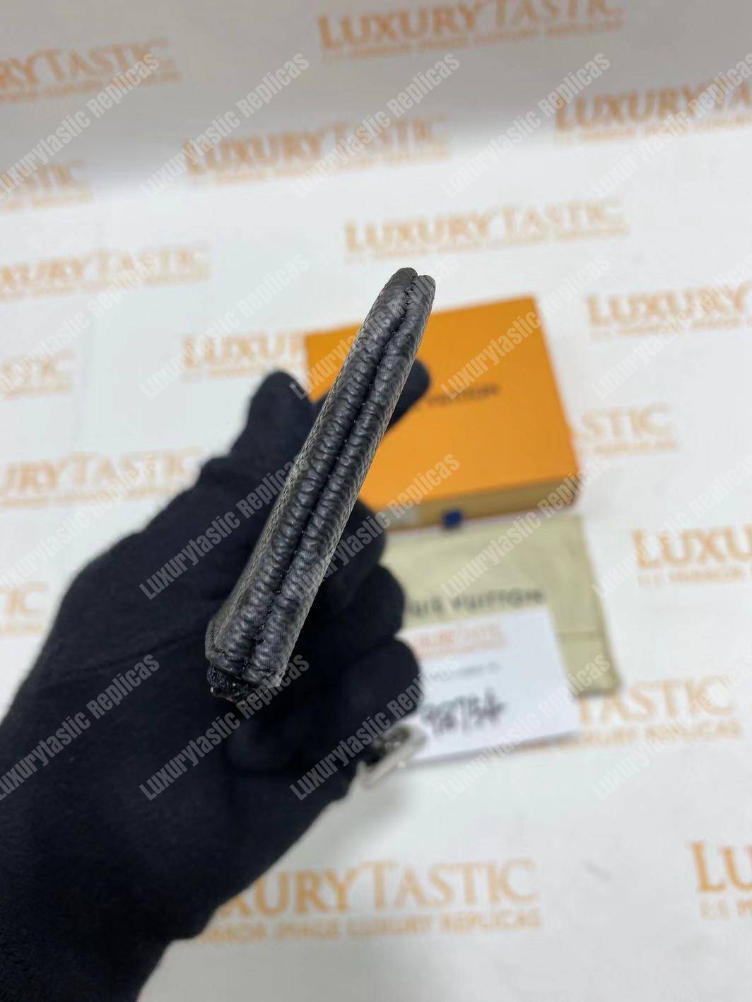 LV Key Pouch Monogram Eclipse