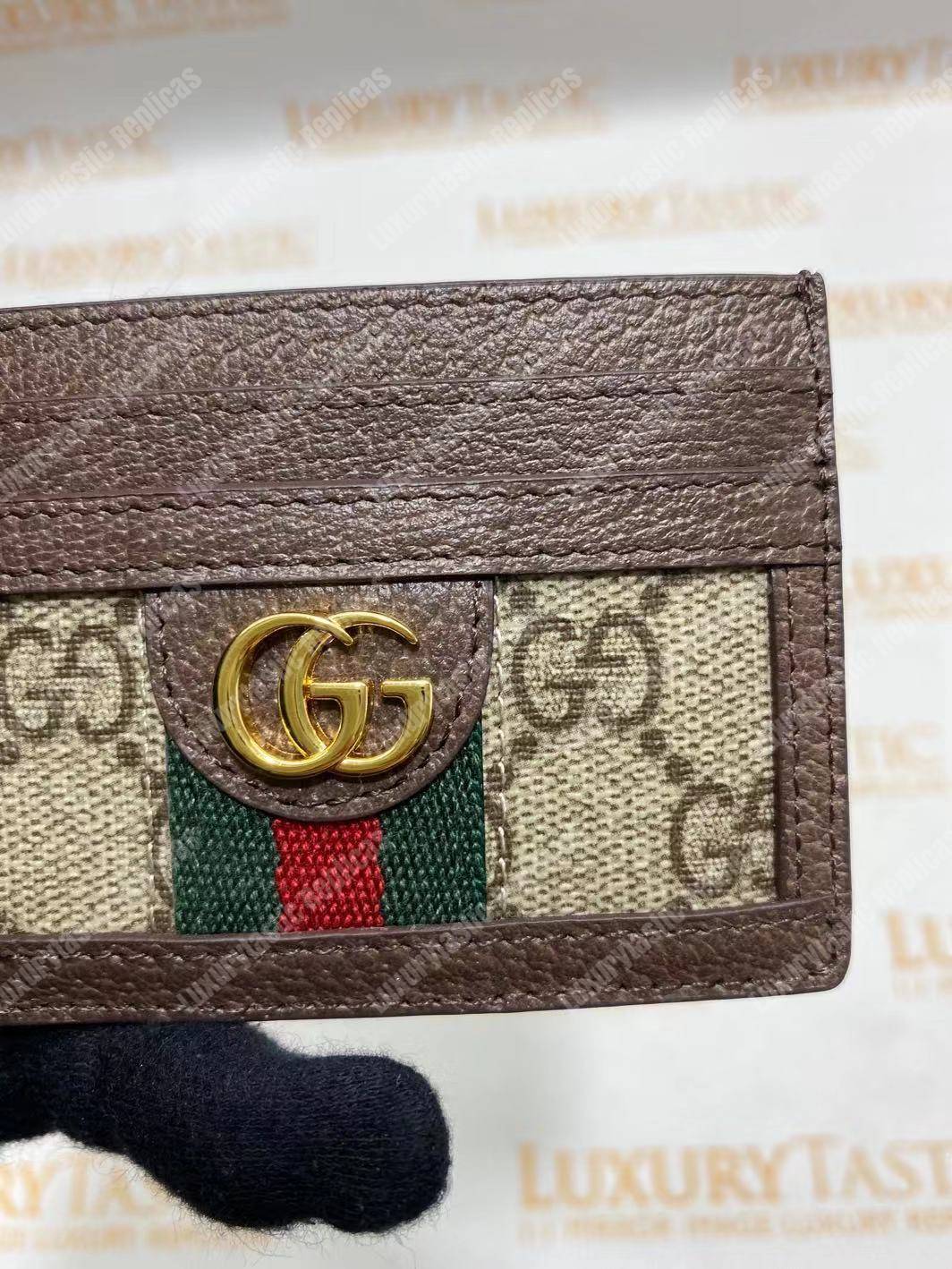 G*u*i ophidia gg card case