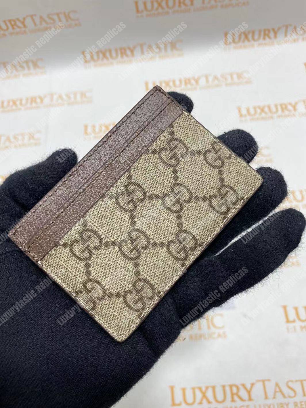 G*u*i ophidia gg card case