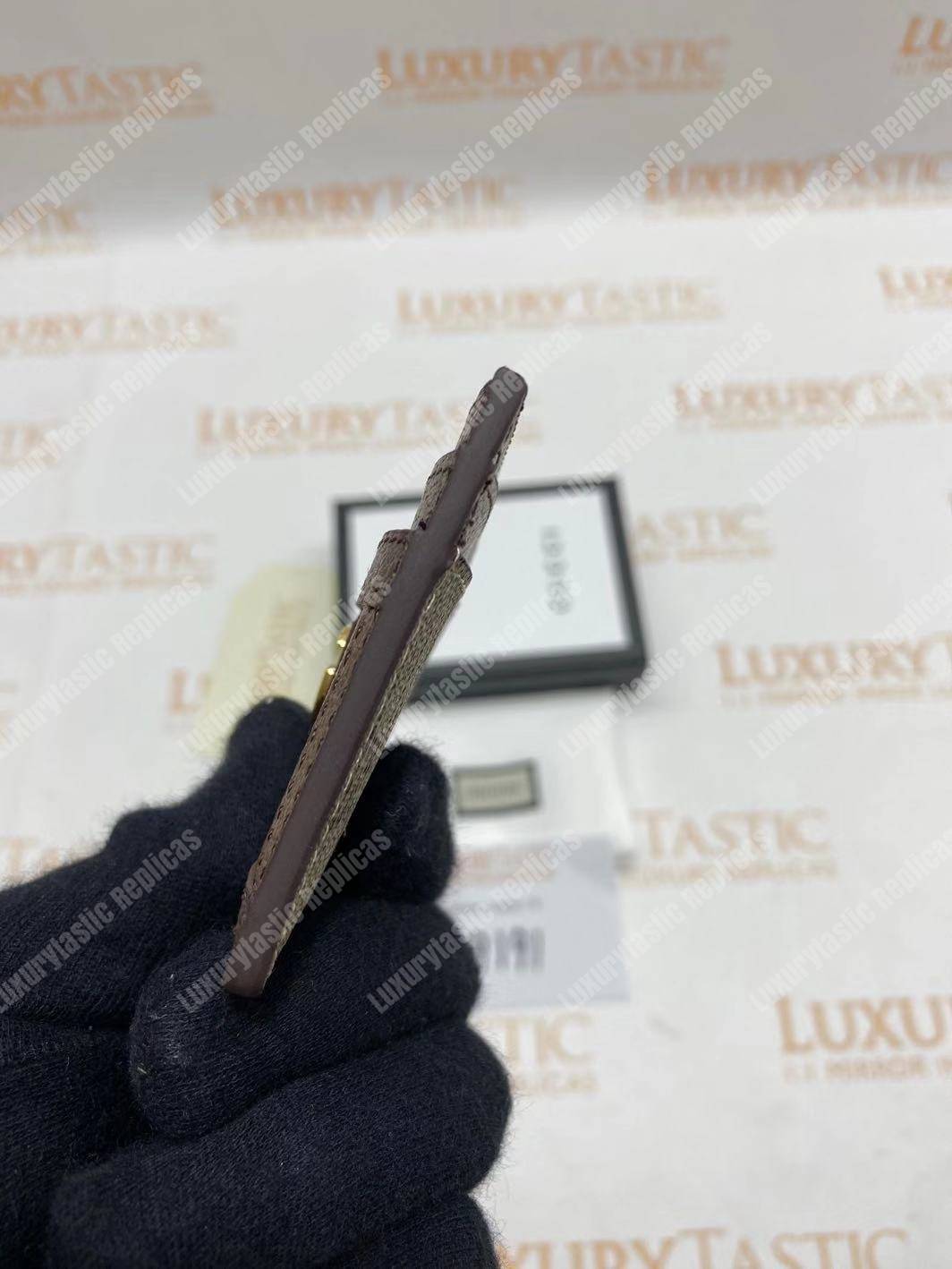 G*u*i ophidia gg card case