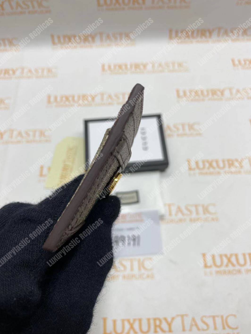 G*u*i ophidia gg card case