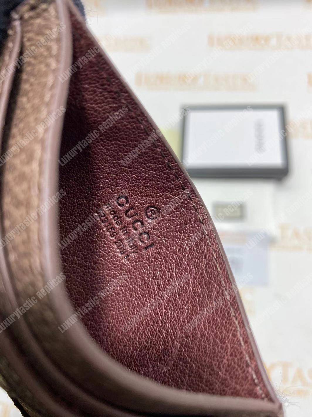 G*u*i ophidia gg card case