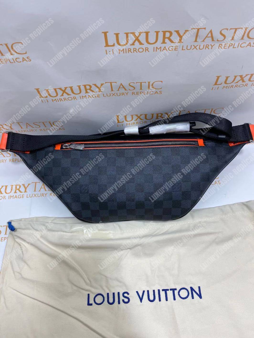 LV Damier Cobalt Canvas Race Discovery Bumbag