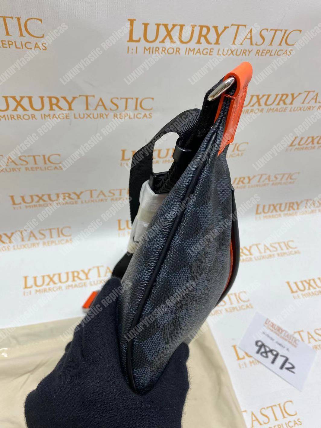 LV Damier Cobalt Canvas Race Discovery Bumbag