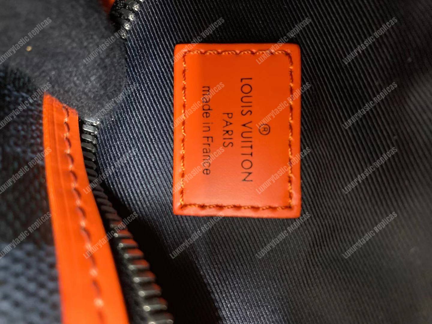 LV Damier Cobalt Canvas Race Discovery Bumbag