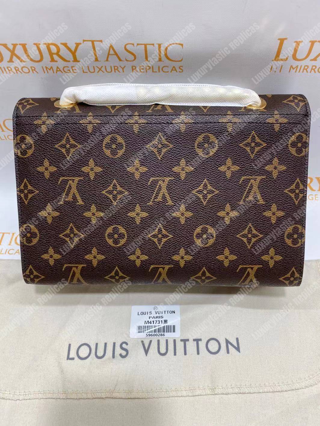 LV Victoire Bag Monogram Noir