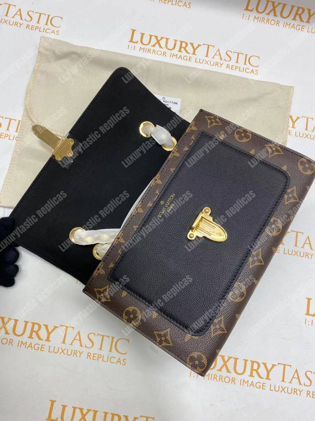 LV Victoire Bag Monogram Noir