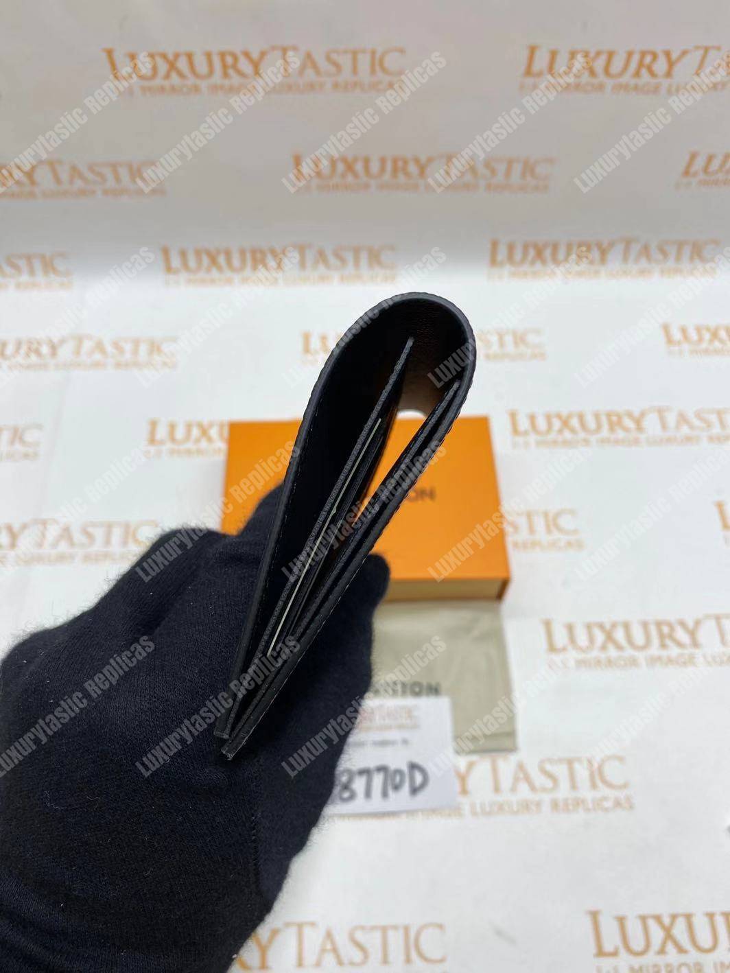 LV Passport Cover Monogram Eclipse