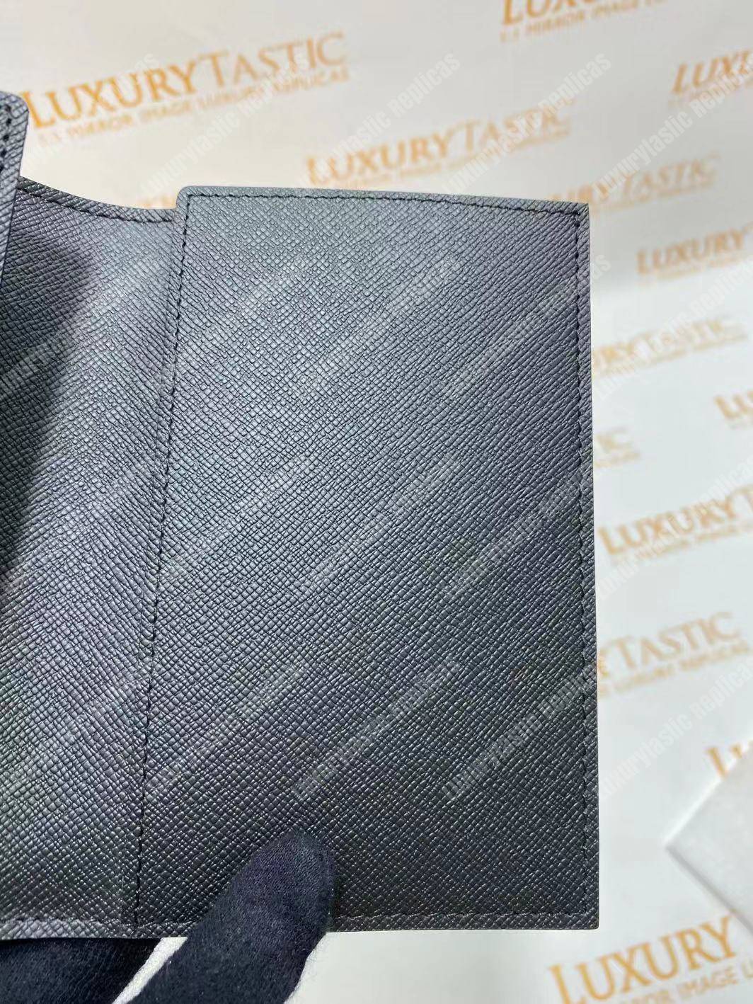 LV Passport Cover Monogram Eclipse