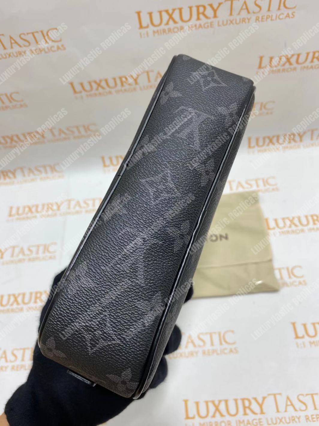 LV Toilet Pouch PM Damier Graphite Canvas