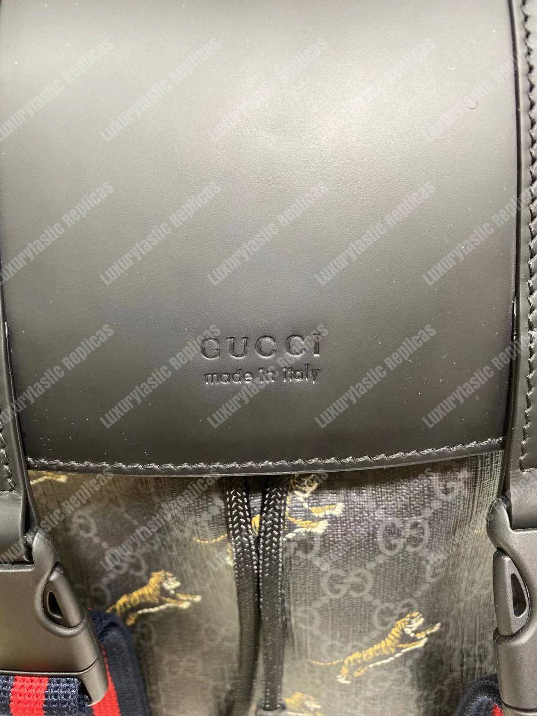 G*u*i bestiary backpack with tigers