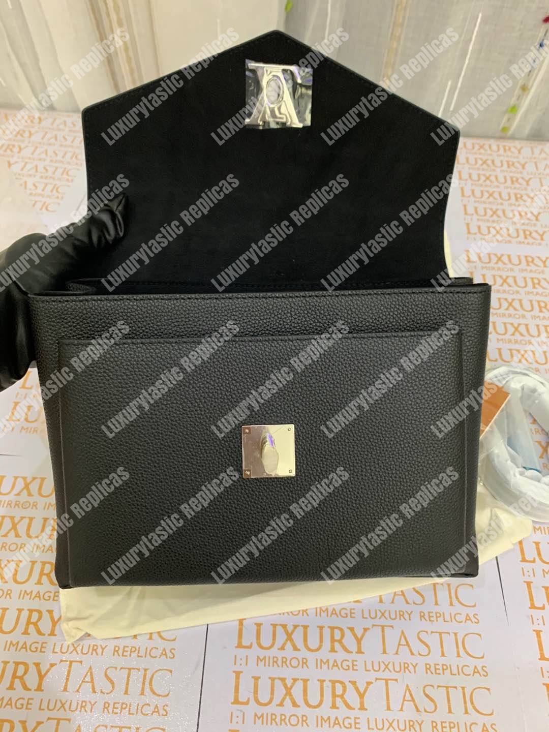 LV MyLockme Handbag Noir